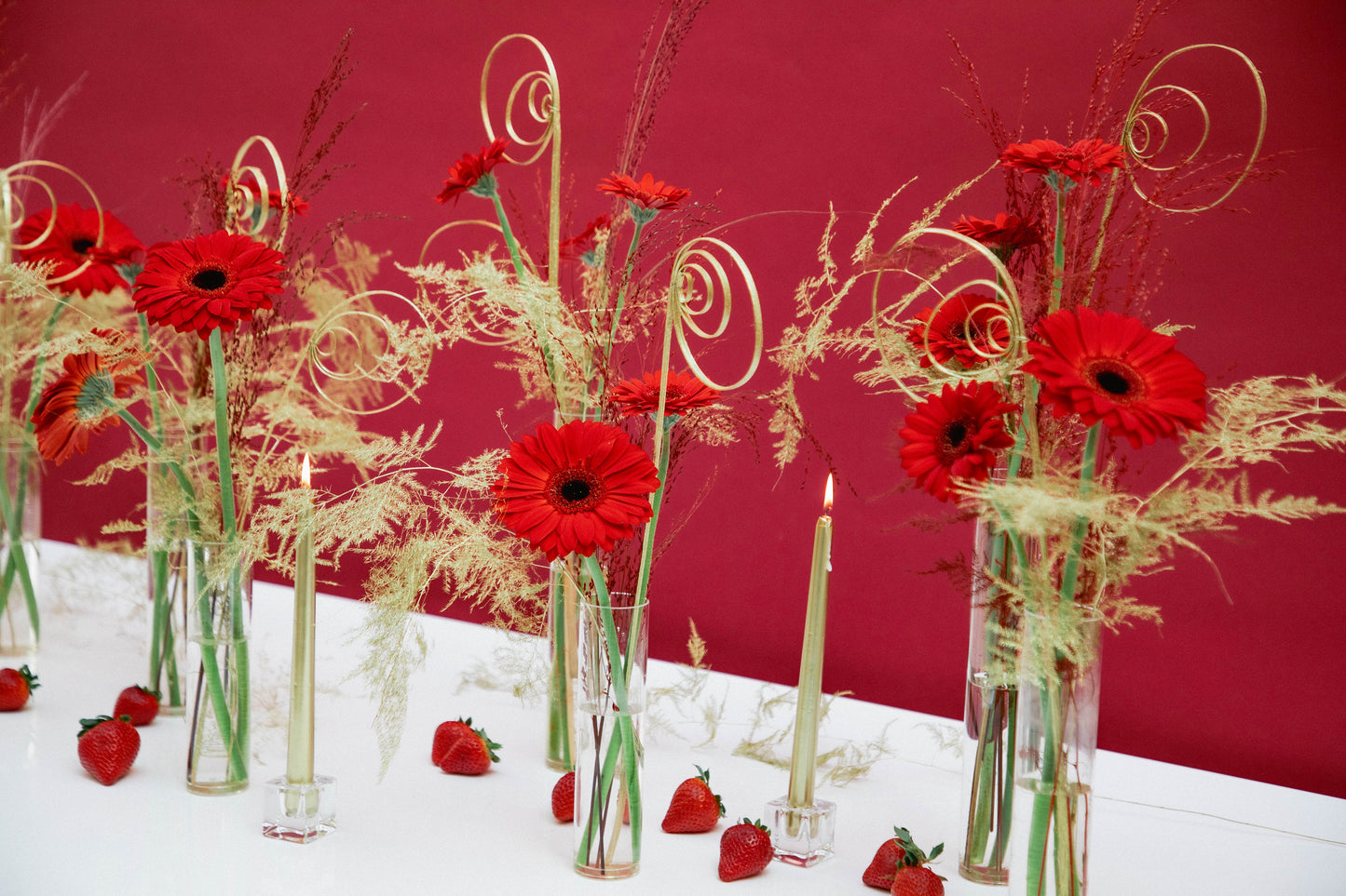 Ruby Tablescape