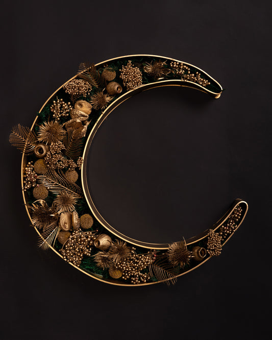 Gold Flat Crescent