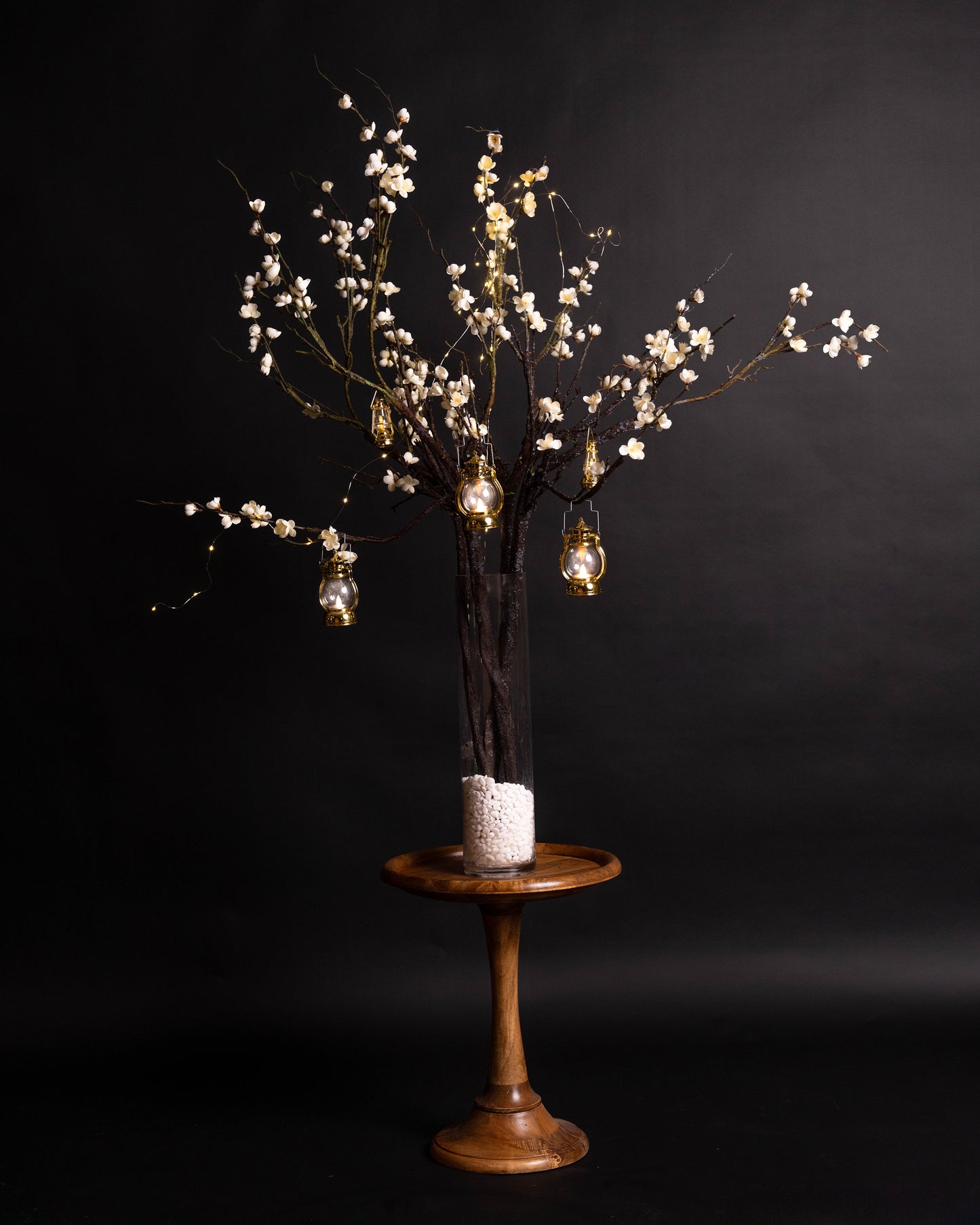 Cherry Blossoms & Lanterns