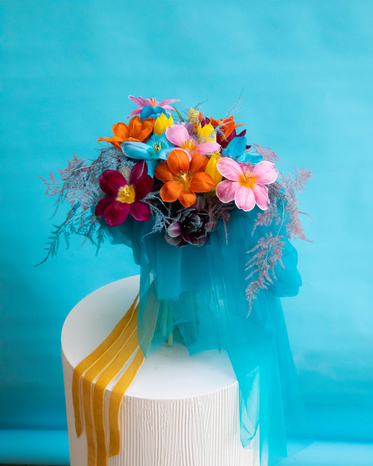Blue Tulle